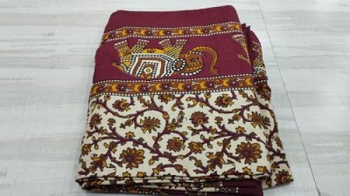 BEDSHEET JAIPUR PRINTED 90X108 2 PILLOW COVER